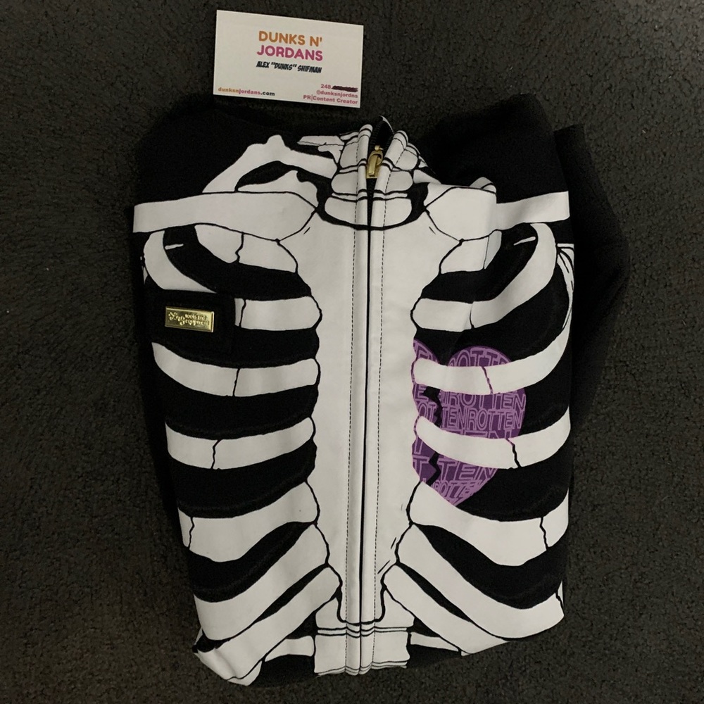 LRG x Dead Serious Black Zip Hoodie size medium